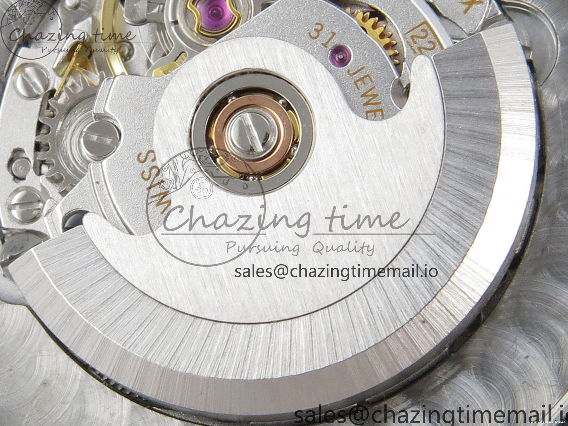 Good Copy Rolex Watches YG Diamonds Steel Bracelet 31 Jubilee THBF YG DateJust 1:1 Dial Edition Bezel SS 278383RBR 904L HZ Vibrant on Best 46 Diamonds Cal. 1220